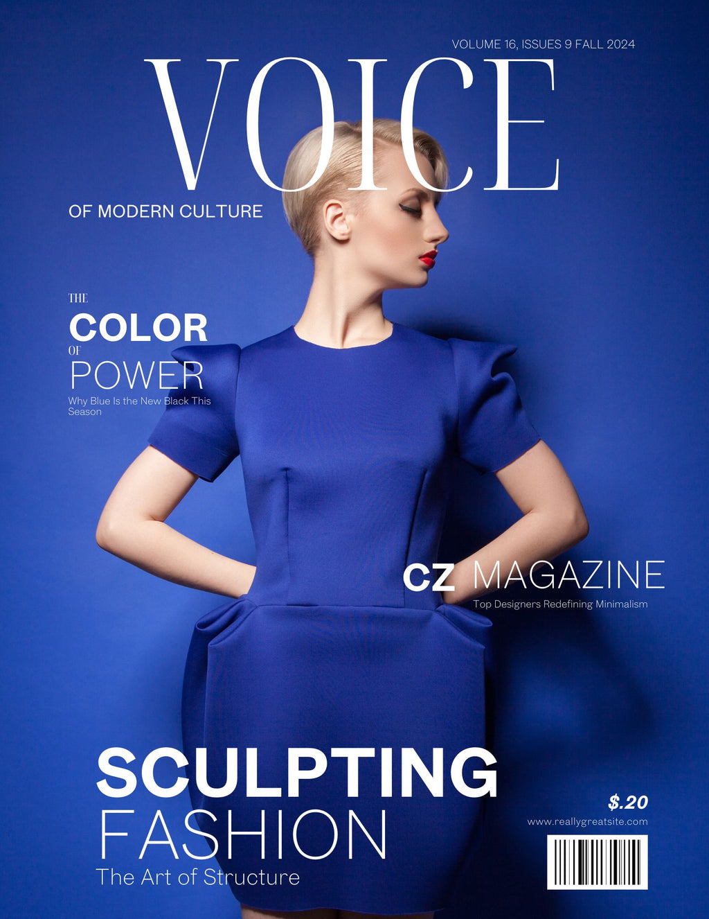 CZ Cover Edition – Jazzy Blue Themed Issue